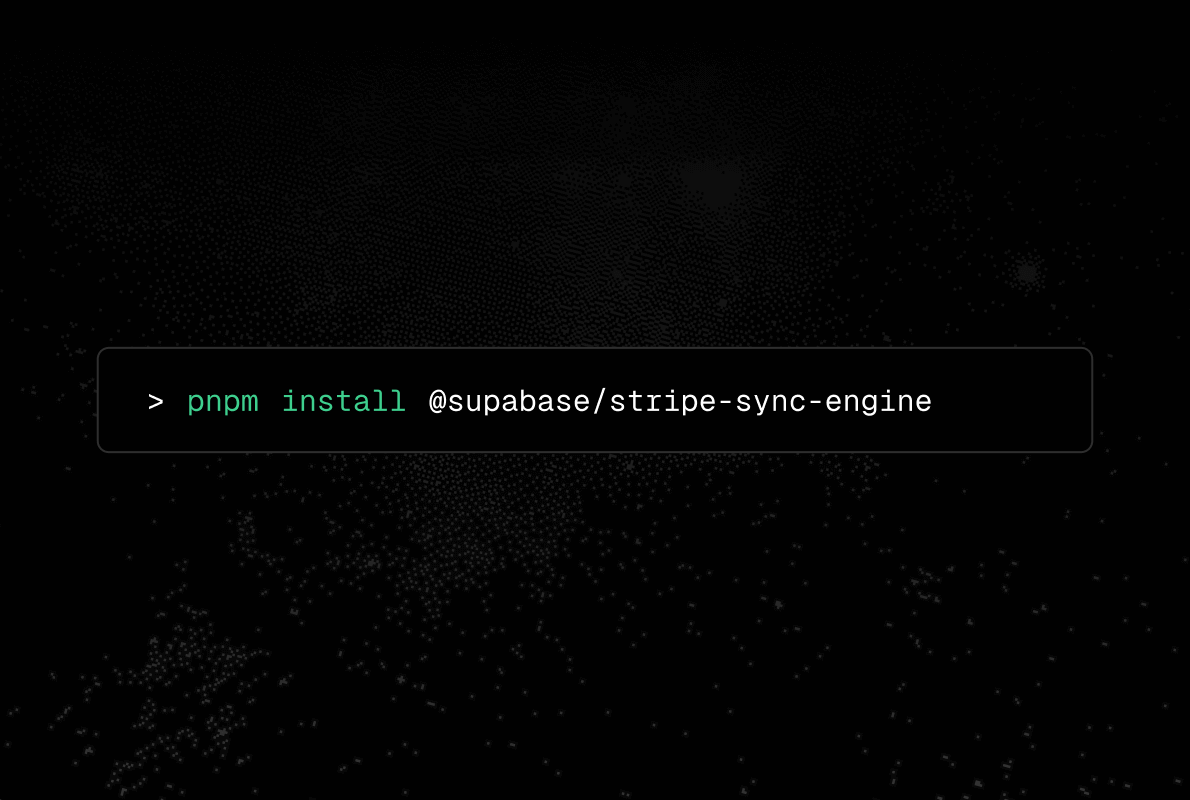 Stripe-To-Postgres Sync Engine as standalone Library thumbnail
