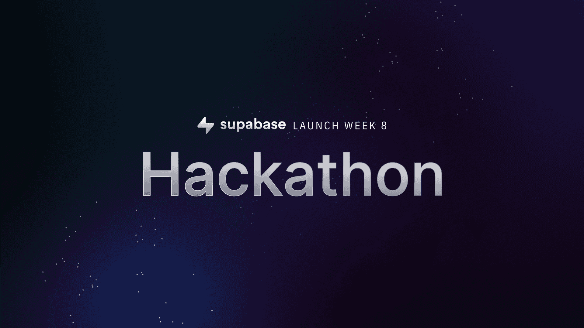 Supabase Launch Week 8 Hackathon thumbnail